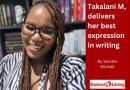 Takalani M, delivers her best expression in writing