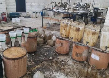 Nine Arrested, Including Two Women, in Krugersdorp West Drug Lab Bust