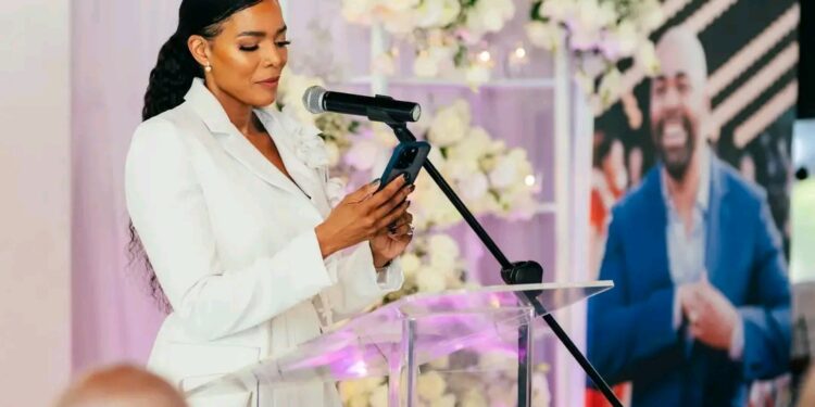 Remembering Shona: All-White Tribute Unveiled at Tombstone Ceremony