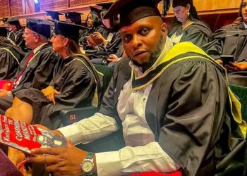 Floyd Shivambu obtained his second Master’s Degree from the University of London