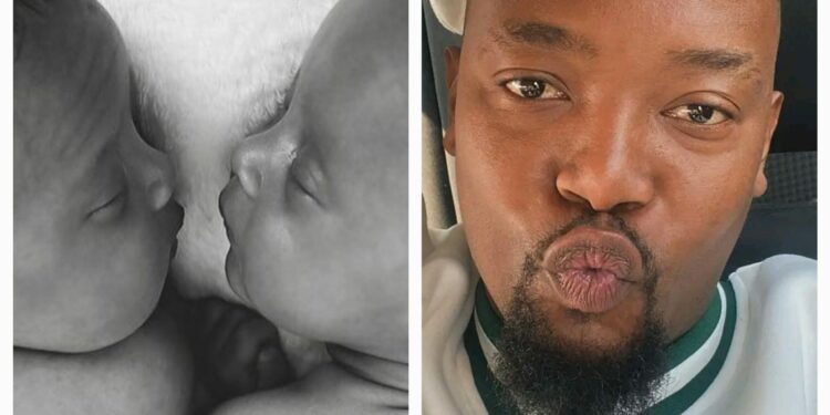 Moshe Ndiki’s Joyful Journey to Fatherhood: Twin Boys Arrive!