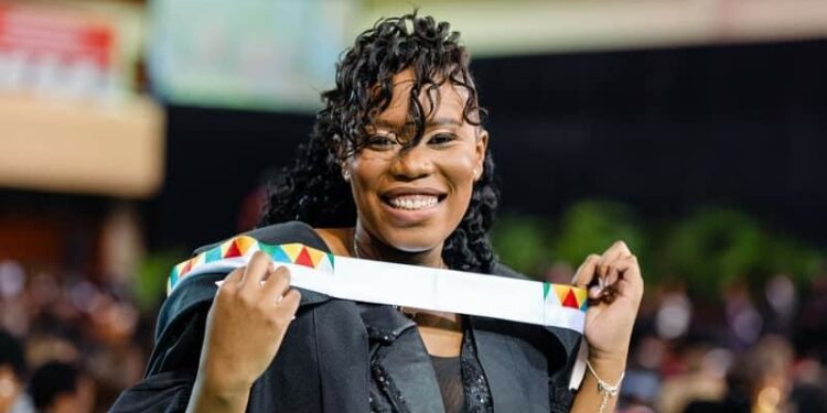 Becoming the only woman in UKZN to obtain Medical degree in 2024