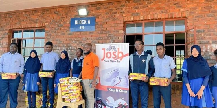 Inspiring Youth: Proud Thohoyandou Sneaker Cleaning Business Owner