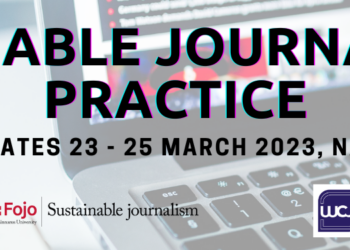 UPCOMING CONFERENCE | Sustainable Journalism in Practice