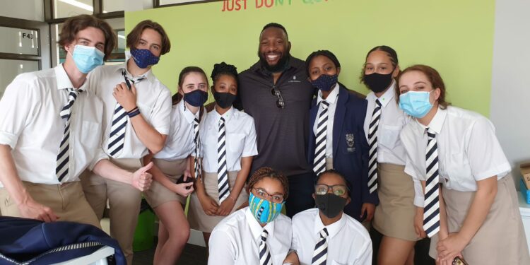 Tendai Mtawarira is the new ambassador for Inspired Education Group SA