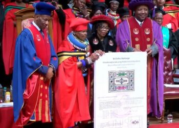 Dr. Esther Mahlangu Awarded Honorary Doctorate for Mathematical Artistry