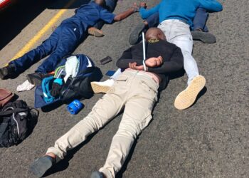 Police arrested six suspects in foiled robbery