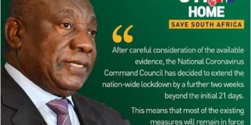 LOCKDOWN EXTENDED BY 2 MORE WEEKS