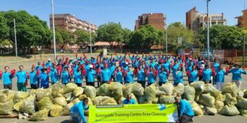 Church Environmental Group Cleans Up Sunnyside, Promoting Sustainable Development