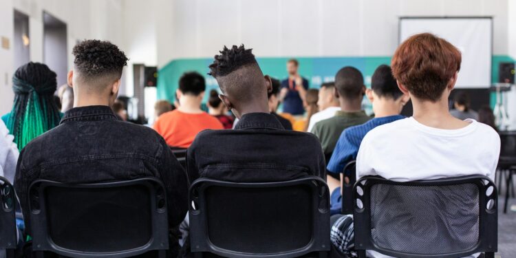 people sitting on chair