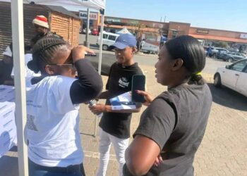 E-PANIC BUTTON AWARENESS DRIVE HELD AT BATHO PELE PLAZA IN SOSHANGUVE
