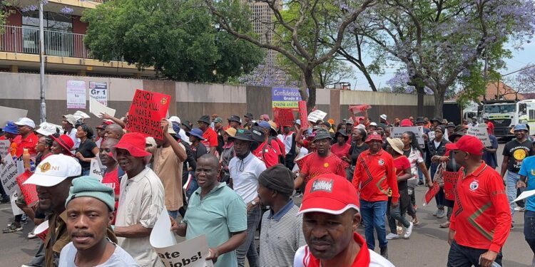 COSATU Marches to Department of Labour Demanding Fair Working Conditions