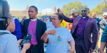 Church Leaders March to Union Buildings in Defense of Faith